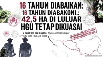 Konflik Agraria 21 KK Sungai Sialang Hulu Berlangsung 16 Tahun, Prof Sutan Nasomal: Jangan Tunggu Konflik Membesar, Negara Harus Hadir